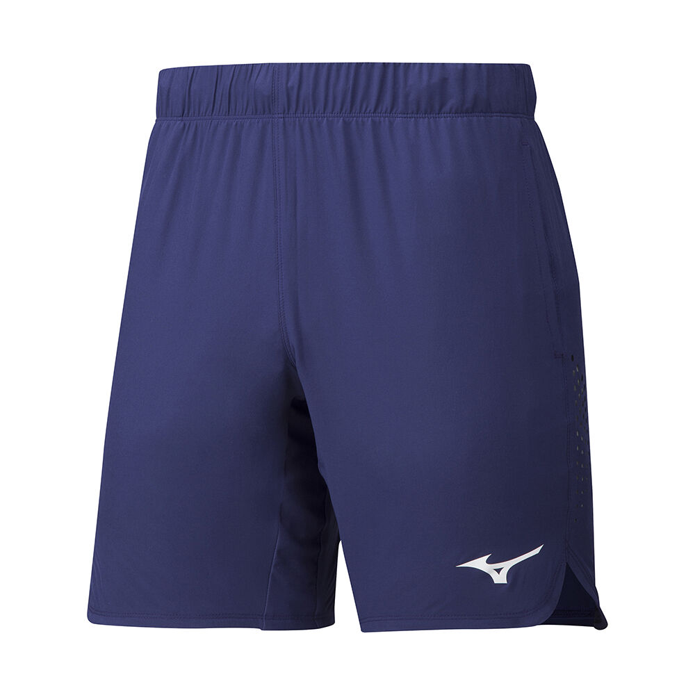 Pantaloncini Mizuno 8 in Amplify Uomo - Blu Marino - 61358-NEVM